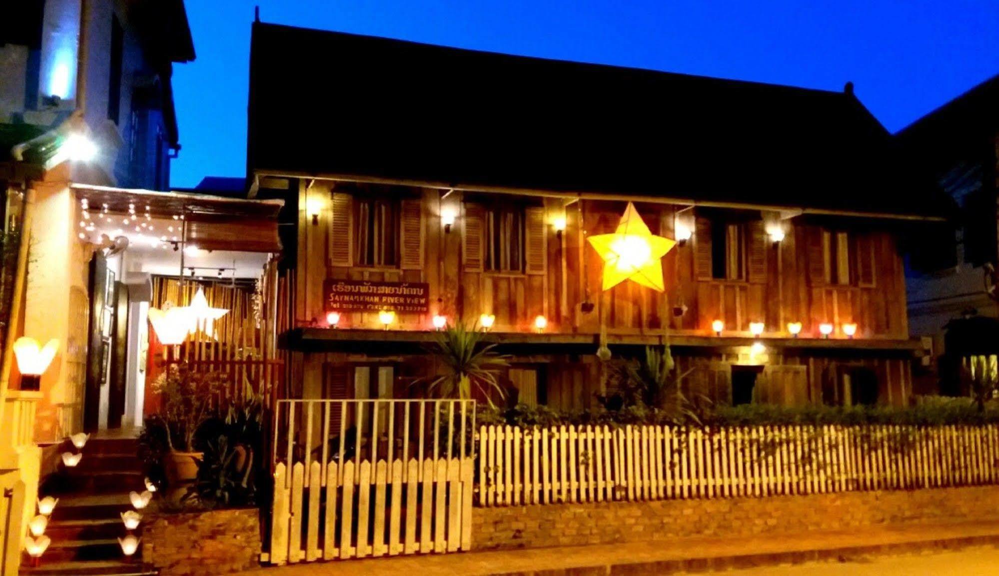 水明漾河景酒店 琅勃拉邦 外观 照片